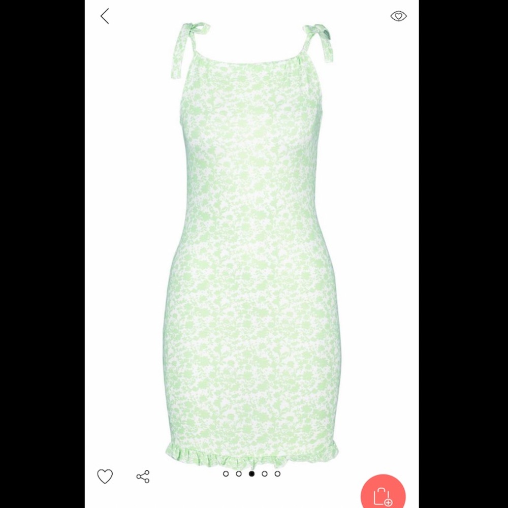 BooHoo Floral Ruffle Dress - Picture 3 of 7